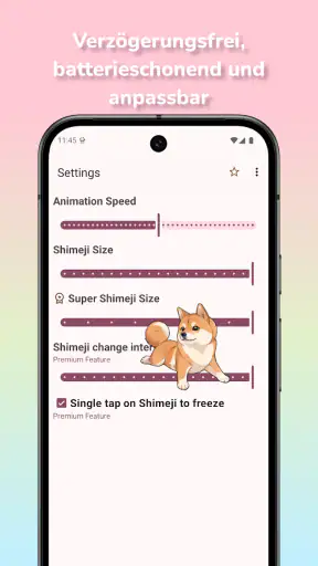 Shimeji: Bildschirmfreunde screenshot