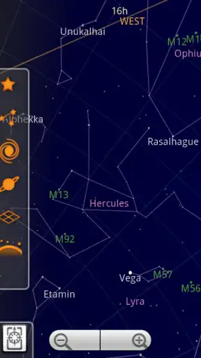 Himmelskarte screenshot