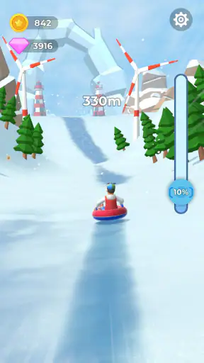 Sled Surfers - Abenteuer Piste screenshot