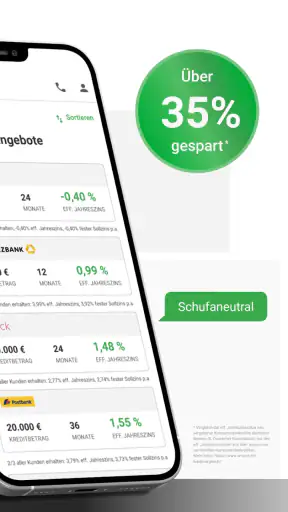 smava - Kreditvergleich screenshot