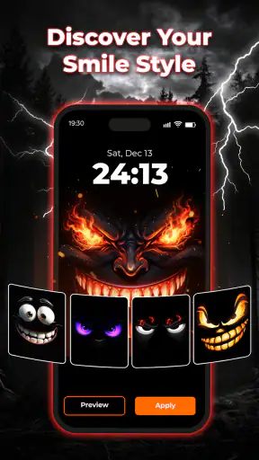 Smile Fun Silly Live Wallpaper screenshot