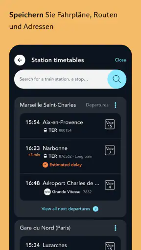 SNCF Connect: Bahn & Routen screenshot