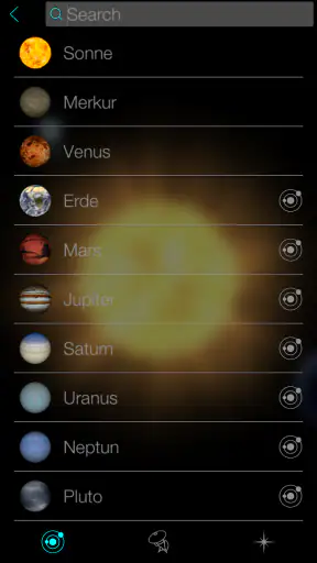 Solar Walk：Sonnensystem screenshot