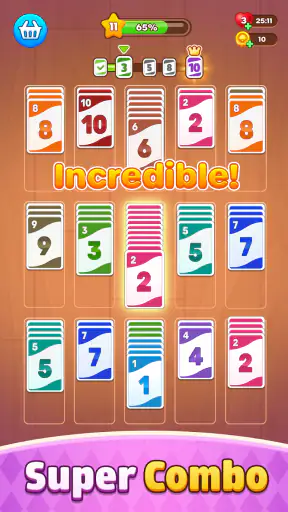 Solitaire Stack Sort screenshot