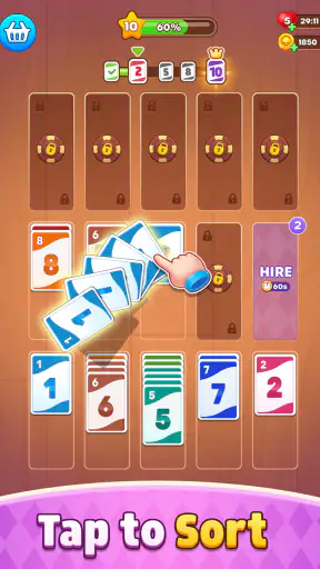 Solitaire Stack Sort screenshot
