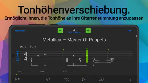 Songsterr Gitarren Tabs/Akkor. screenshot