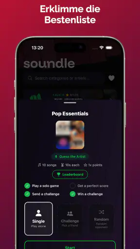 Soundle: Musik-Quiz-Spiel screenshot