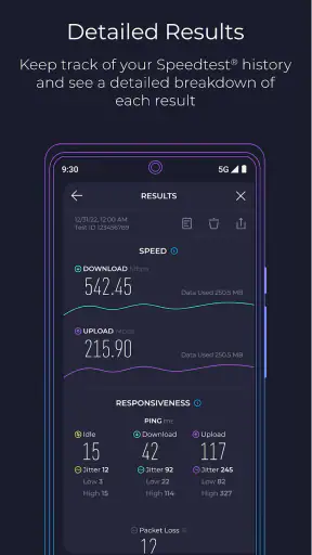 Speedtest von Ookla screenshot