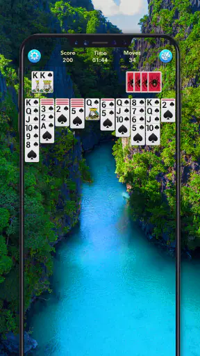 Spider Solitaire: Word Games screenshot