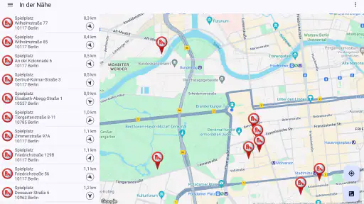 Spielplätze in der Nähe screenshot
