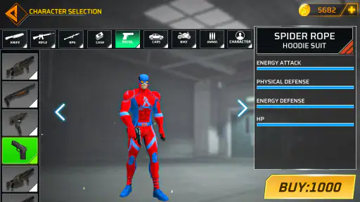 Spinnen seil spiele: Krimiheld screenshot