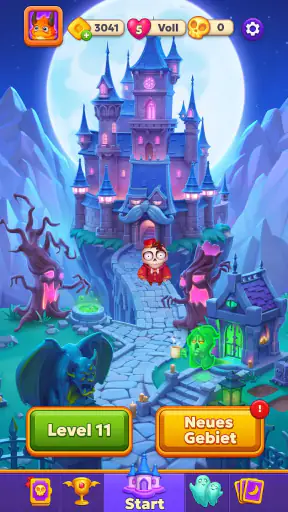 Spooky Suites: Match-3-Puzzle screenshot
