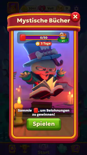 Spooky Suites: Match-3-Puzzle screenshot