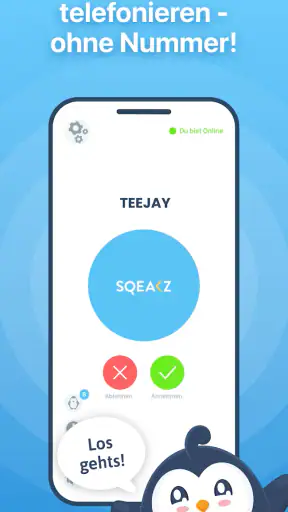 Sqeakz - Der Telefon Chat 2025 screenshot