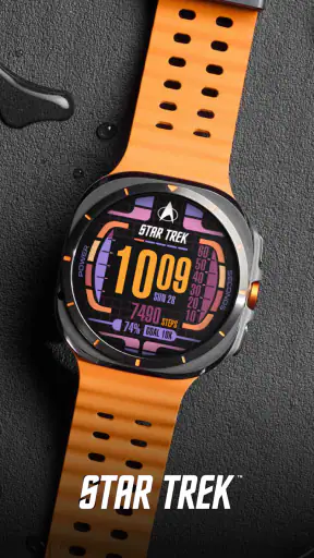 Star Trek LCARS SE Watch Face screenshot