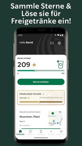 Starbucks® Deutschland screenshot