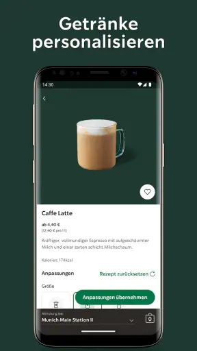 Starbucks® Deutschland screenshot