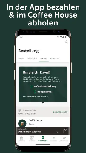 Starbucks® Deutschland screenshot