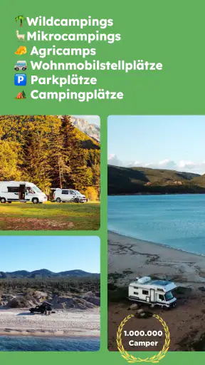 Stellplatz, Camping: StayFree screenshot