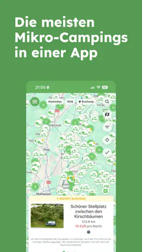 Stellplatz, Camping: StayFree screenshot