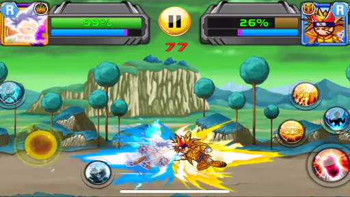 Stick Warrior SuperHero Dragon screenshot