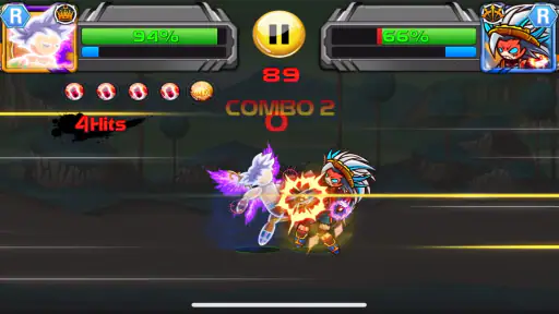 Stick Warrior SuperHero Dragon screenshot