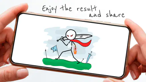 Stickman: Zeichne Animation screenshot