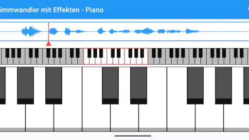 Stimmwandler mit Effekten screenshot
