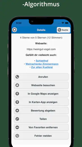 Straußenführer Südbaden screenshot