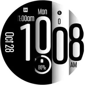 Stretch Fall - Watch face screenshot