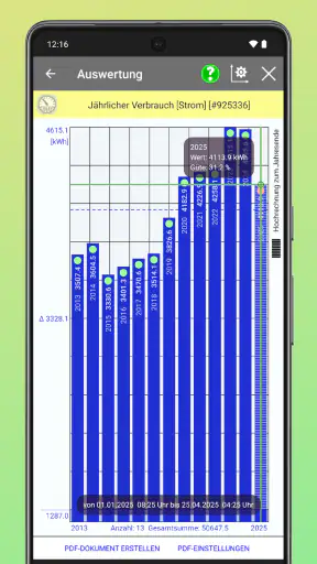 Strom & Zählerverwaltung screenshot
