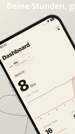 StundenApp screenshot