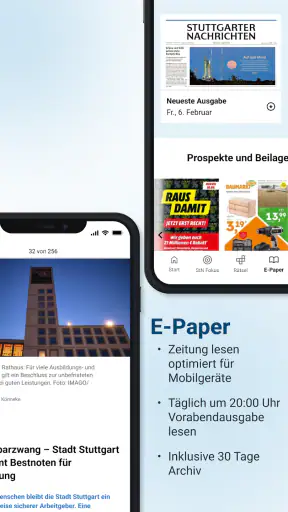 Stuttgarter Nachrichten screenshot