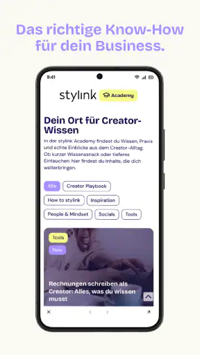 stylink – dein Creator Tool screenshot