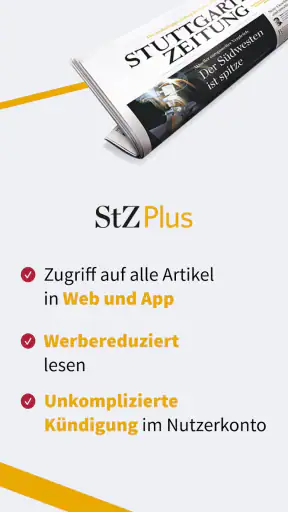 StZ News - Stuttgarter Zeitung screenshot