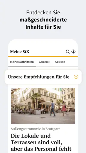 StZ News - Stuttgarter Zeitung screenshot