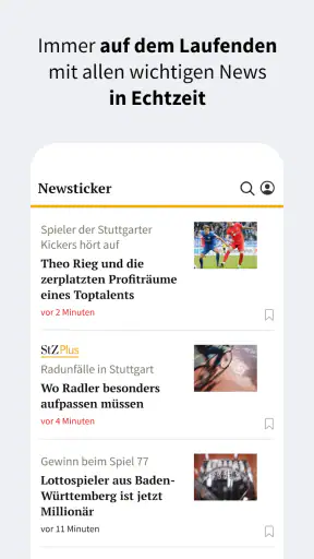 StZ News - Stuttgarter Zeitung screenshot