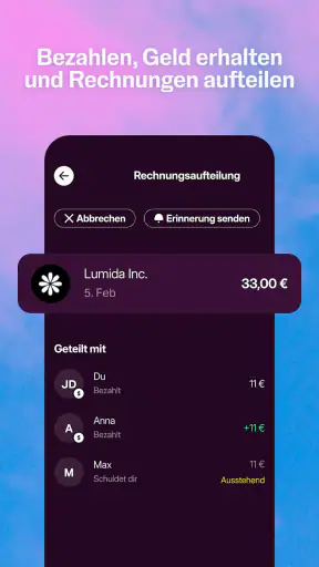 SumUp: persönliche Finanzen screenshot