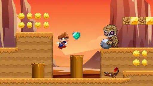 Super Bino Go: Abenteuerspiel screenshot