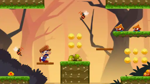 Super Bino Go: Abenteuerspiel screenshot