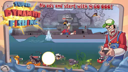 Super Dynamite Fishing Premium screenshot