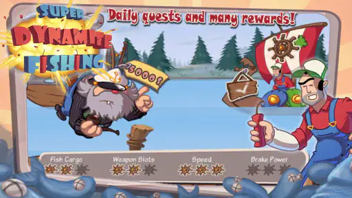 Super Dynamite Fishing Premium screenshot
