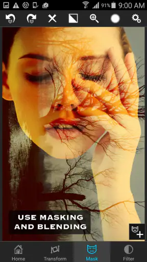 Superimpose screenshot