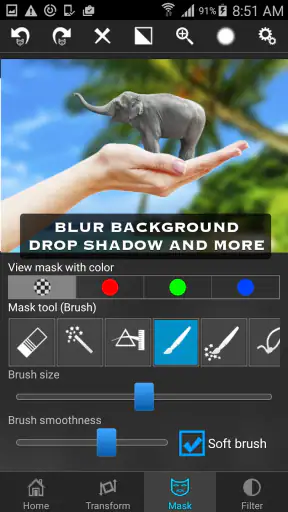 Superimpose screenshot