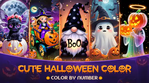 Süße Halloween-Farbe screenshot