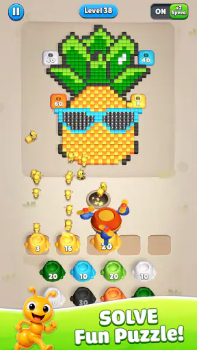 Swarm Loop: Block Rush screenshot