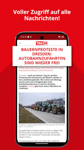 TAG24 NEWS: Alle Nachrichten screenshot