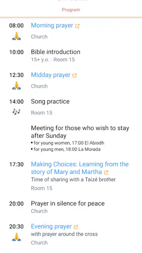 Taizé screenshot