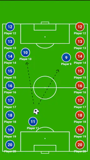 Taktikboard für Fußball screenshot