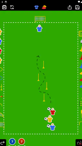Taktikboard für Fußball screenshot